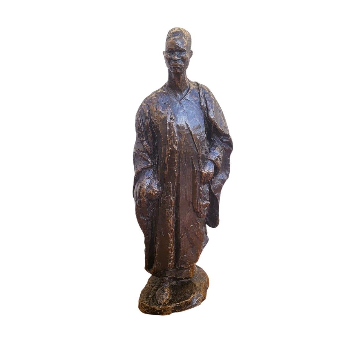 Ea Leroy, Cameroonian, Orientalist Bronze Sculpture, Early 20th Century