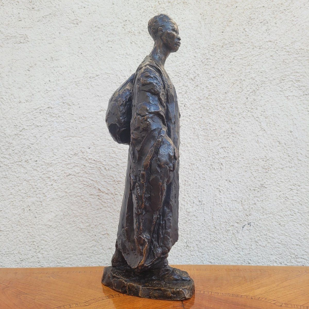 Ea Leroy, Cameroonian, Orientalist Bronze Sculpture, Early 20th Century photo vinterior