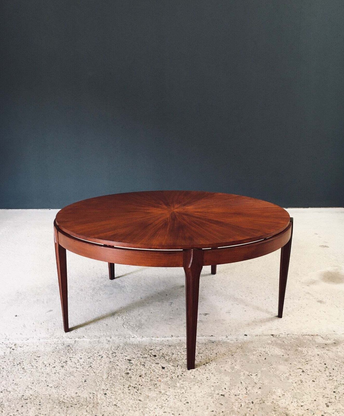 Mid Century Modern Scandinavische Design Teakhouten Salontafel – Jaren 1960