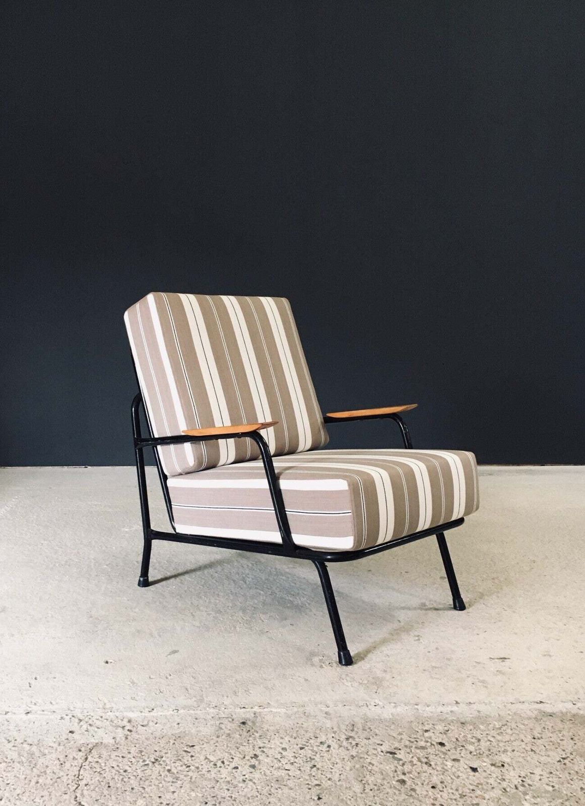 Midcentury Modern Design Lounge Chair, 1950's France photo for sale