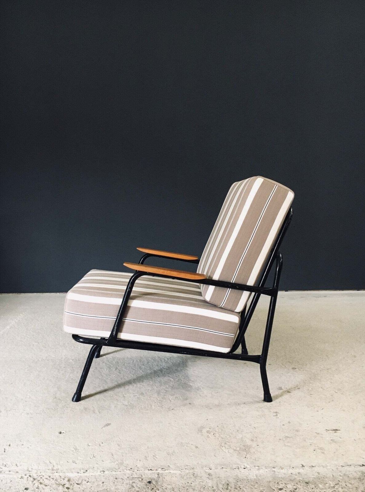 Midcentury Modern Design Lounge Chair, 1950's France photo vintage