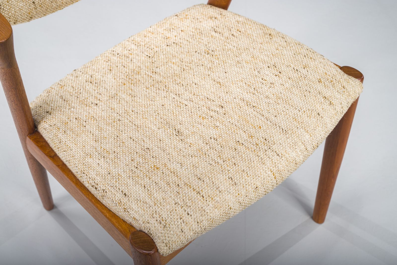 Mid Century Modern Teak Model 42 Chair By Kai Kristiansen For Schou Andersen, 1960s photo furniture