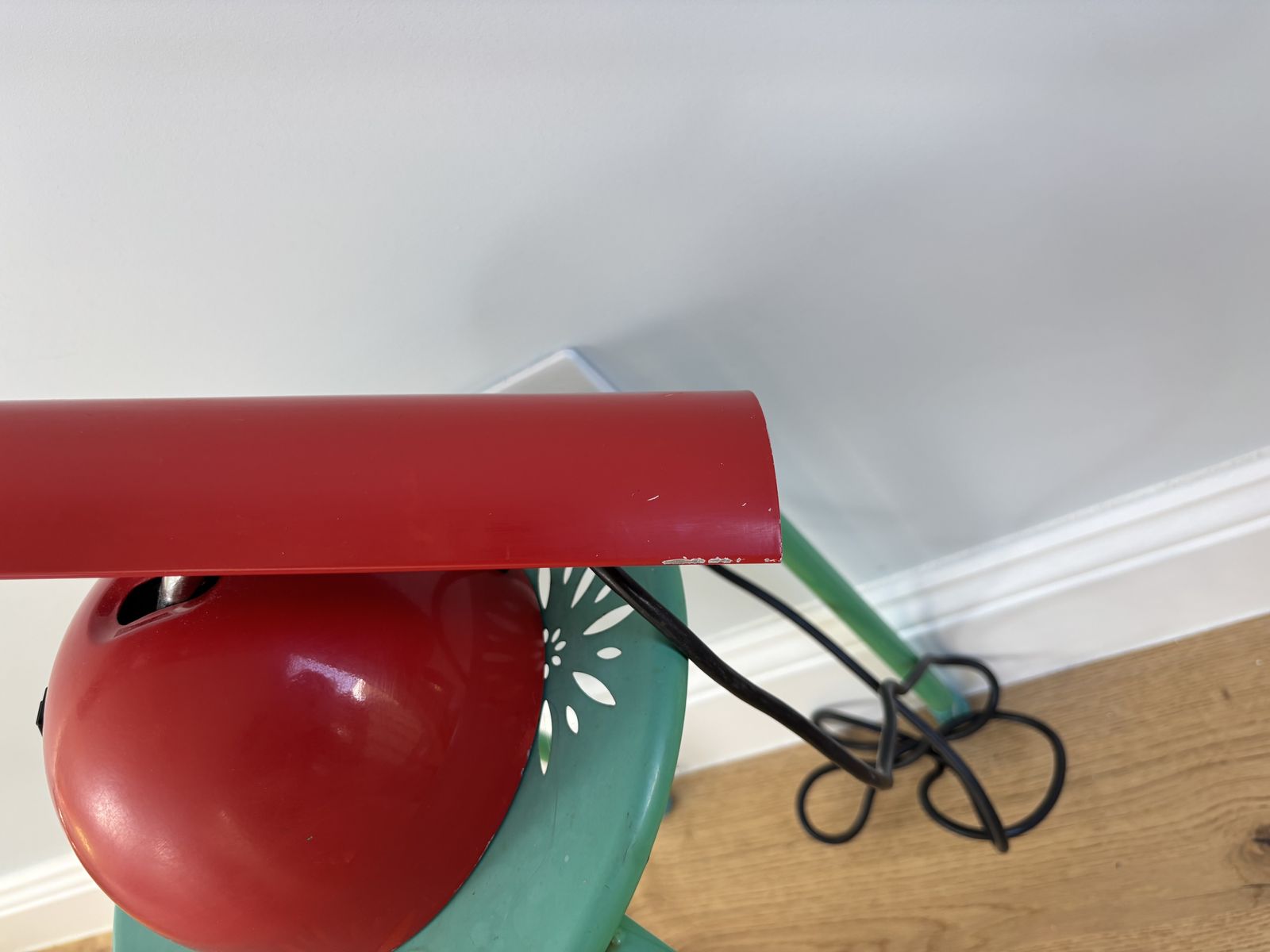 photo furniture Red Airone Desk Lamp By Hans Von Klier, For Skipper 1982