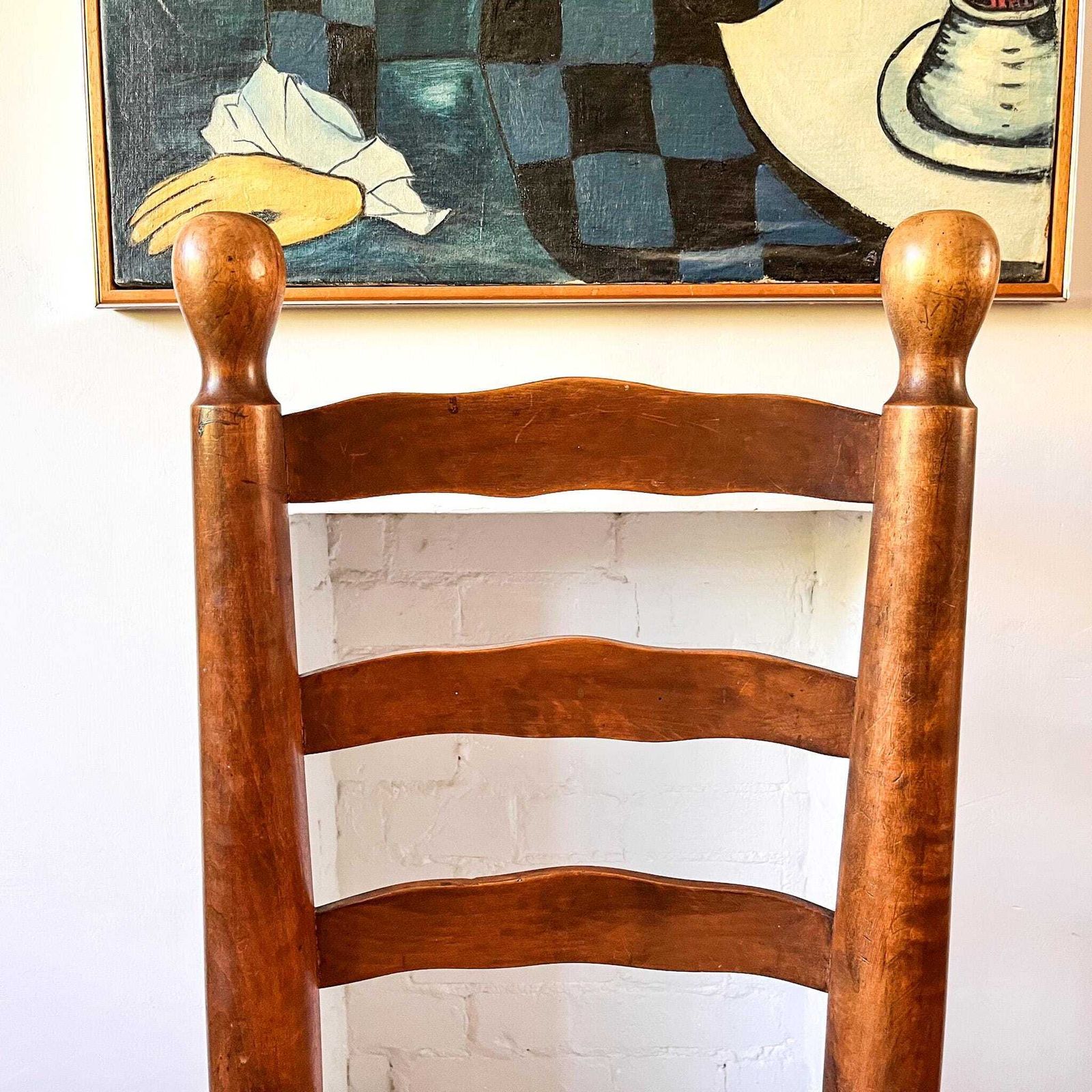 Set Of Four French Charles Dudouyt Style Dining Chairs With Rush Seats photo 695.0