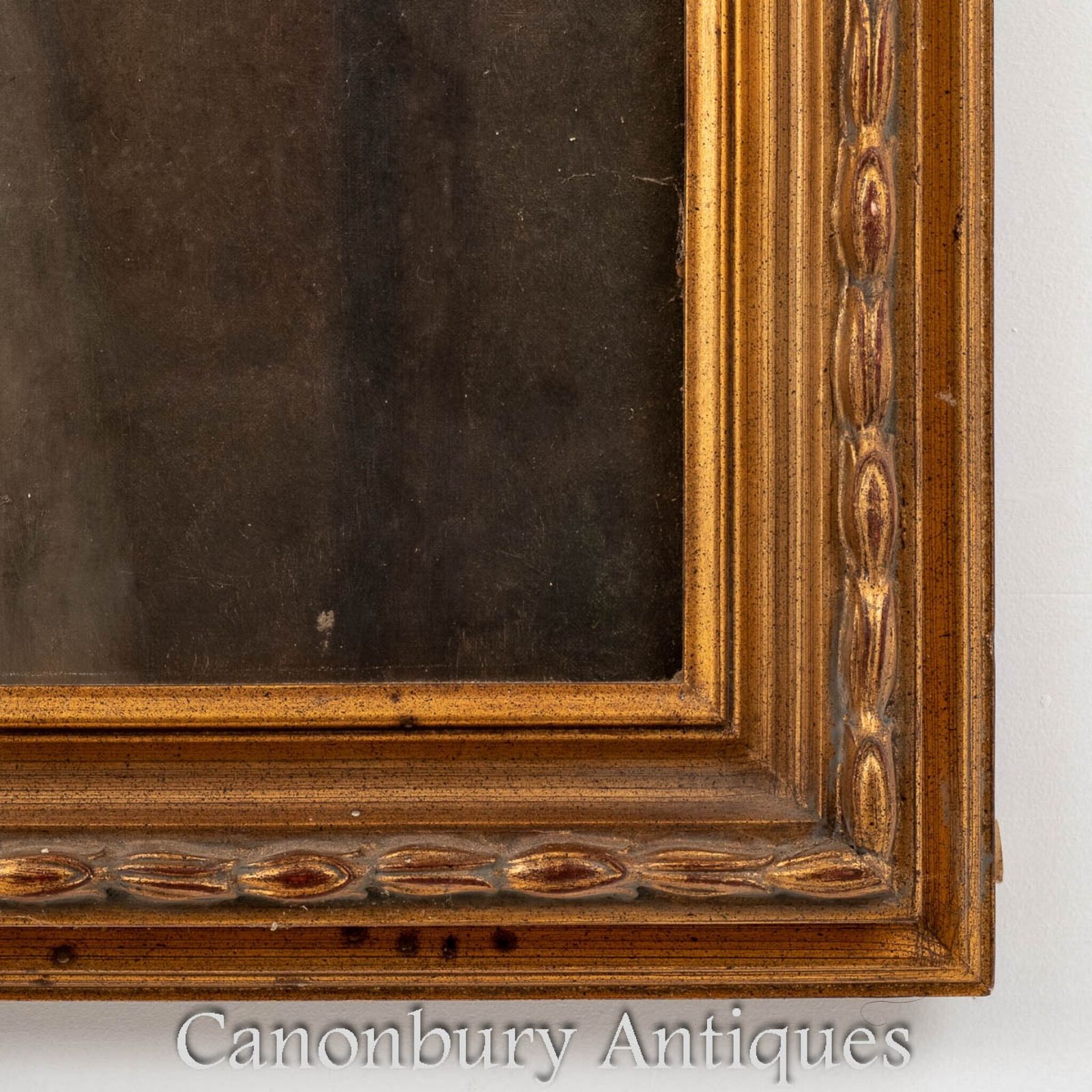 Victorian Oil Painting Artists Studio Female Portrait photo Art