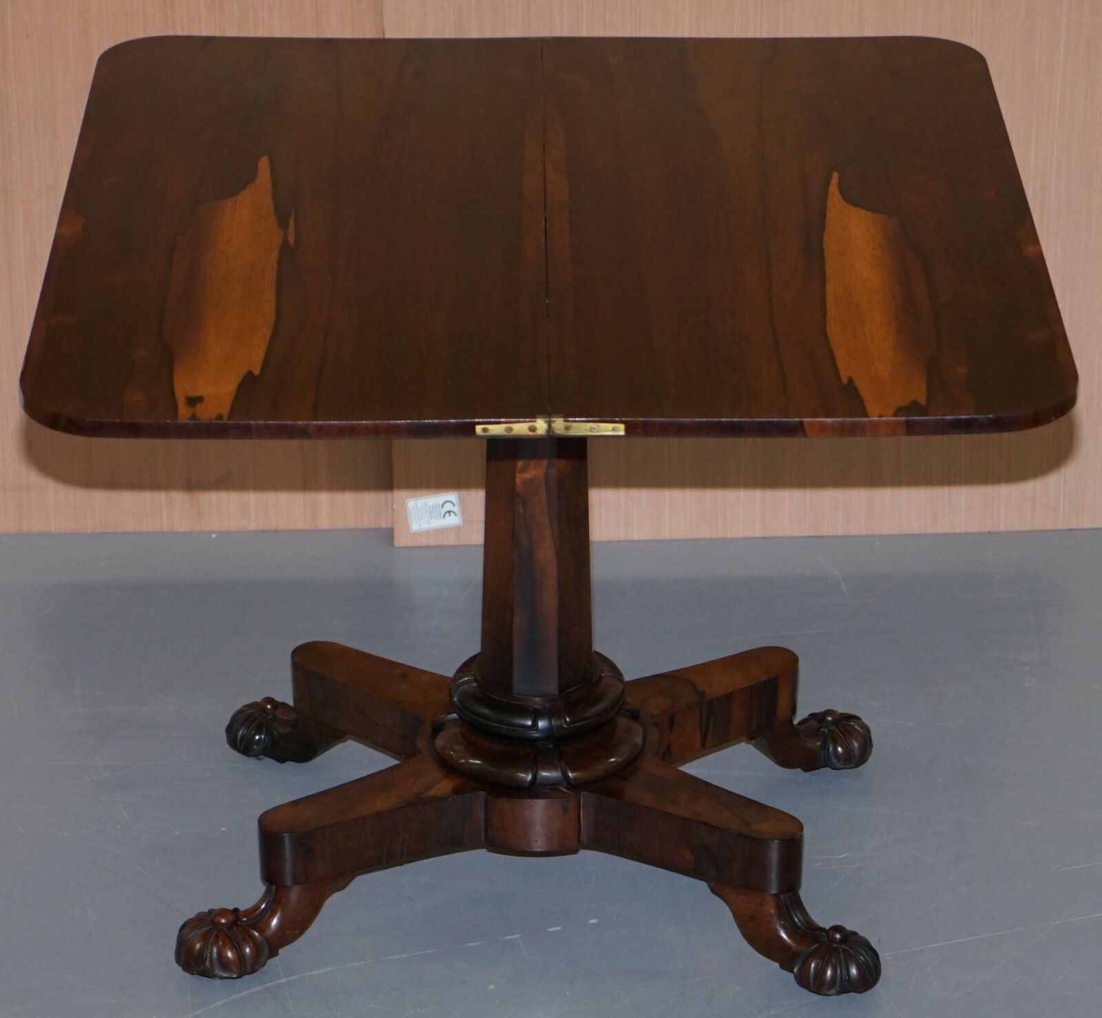 photo furniture Stunning Original J Kendell & Co Circa 1830 Rosewood Tea Card Table Sublime