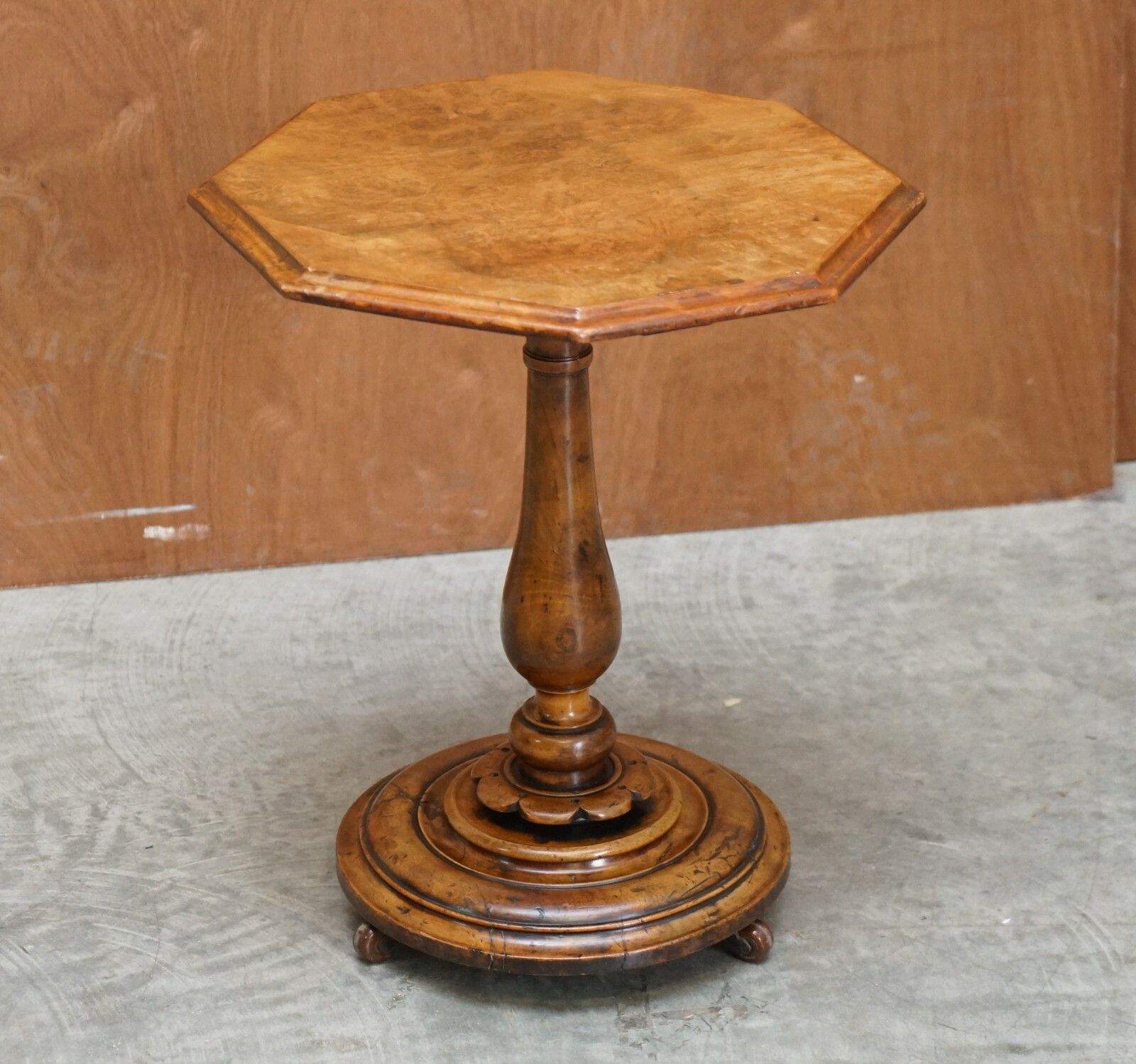 Must See Fine Super Rare Original Victorian Pollard Oak Side End Lamp Wine Table photo furniture