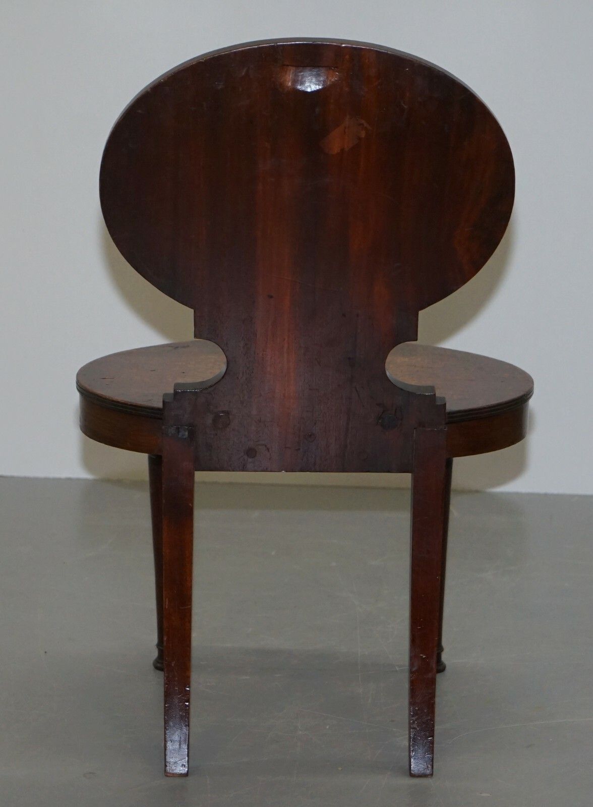 photo furniture Fine Circa 1780 Georgian Shell Back Hall Chair Gillows Of Lancaster Attributed