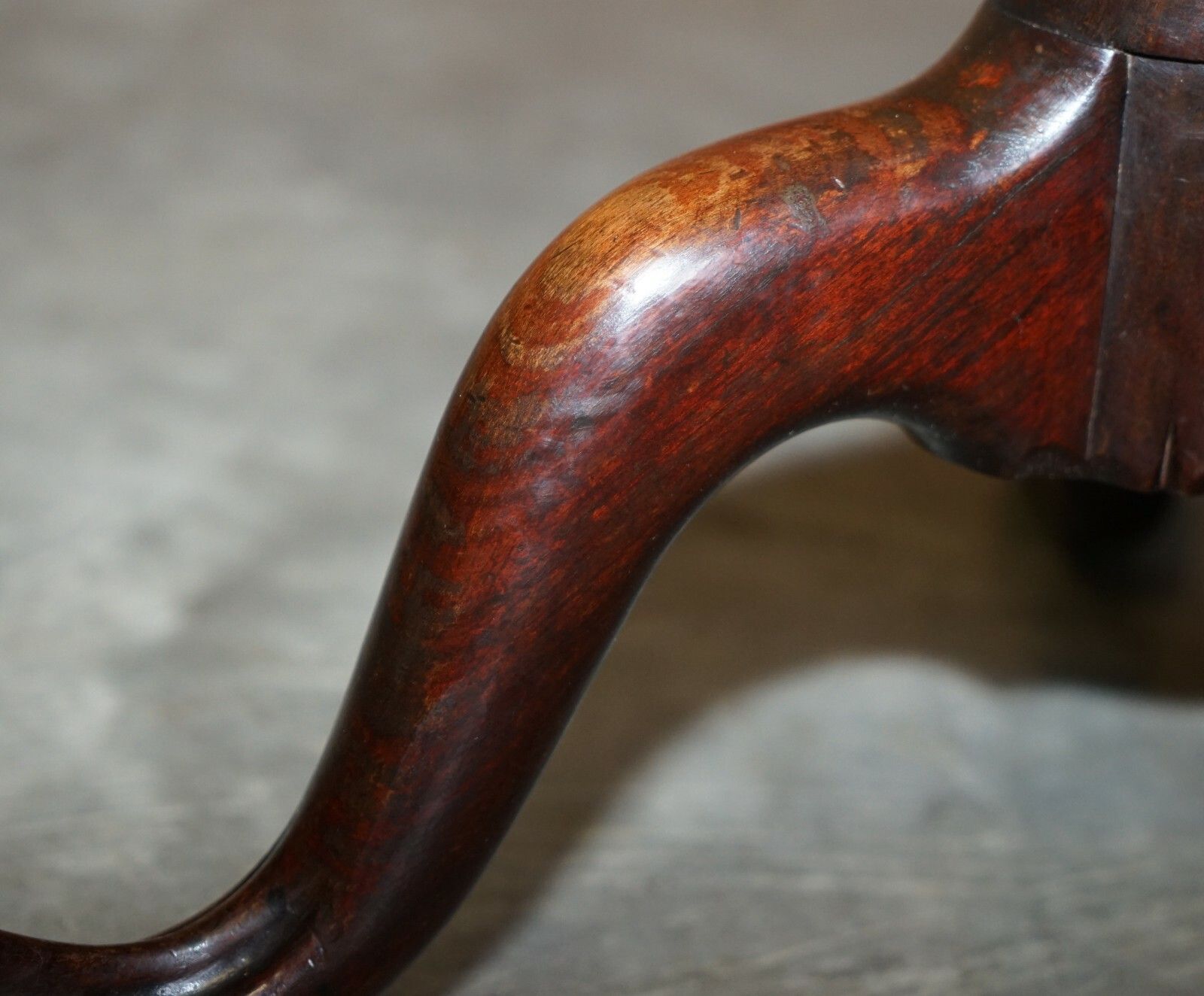 Furniture Very Fine Gillows Of Lancaster Antique Mahogany Pie Crust Claw & Ball End Table photo