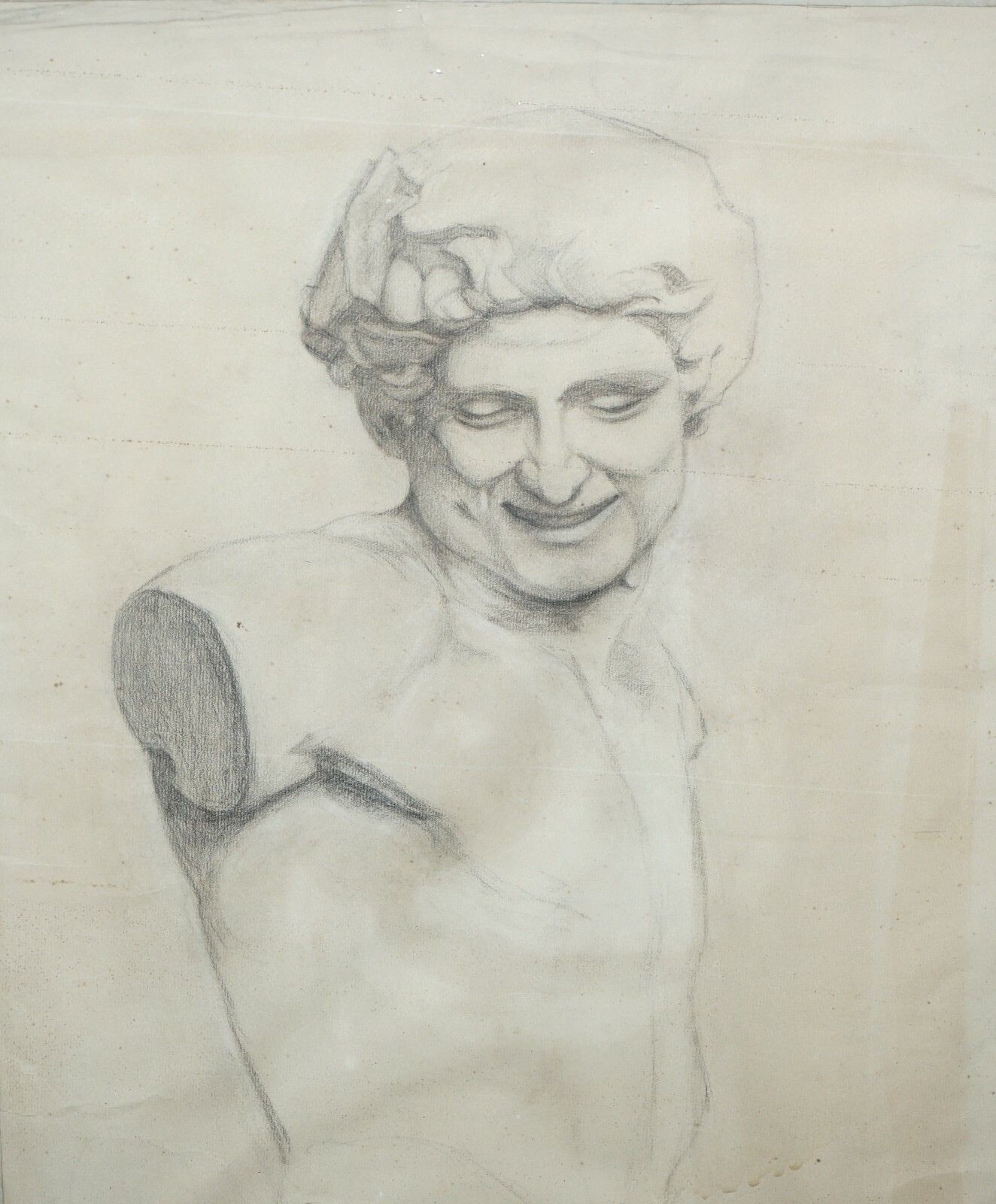 Four Rare Italian School 19th Century Old Master Sketches Drawings By F Mazzoli photo for sale