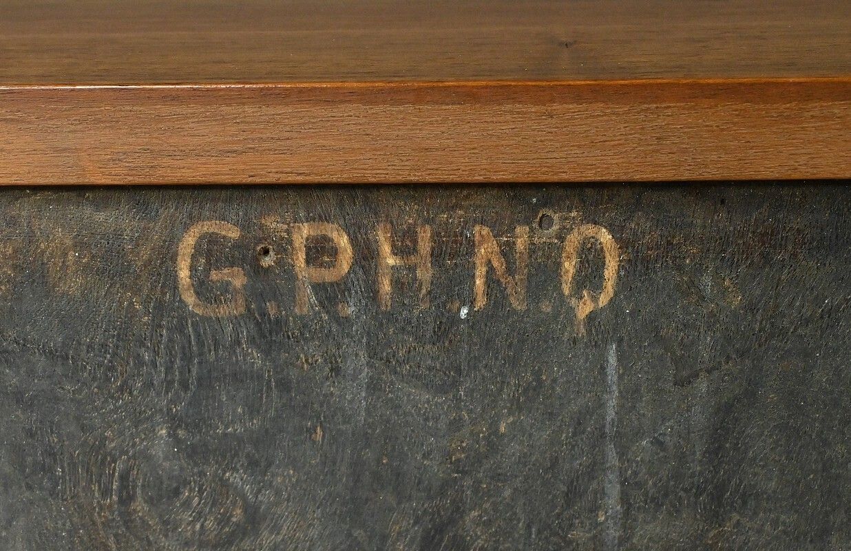 photo vinterior Small Teak Display Case, India – Part 1 Of The 20th Century