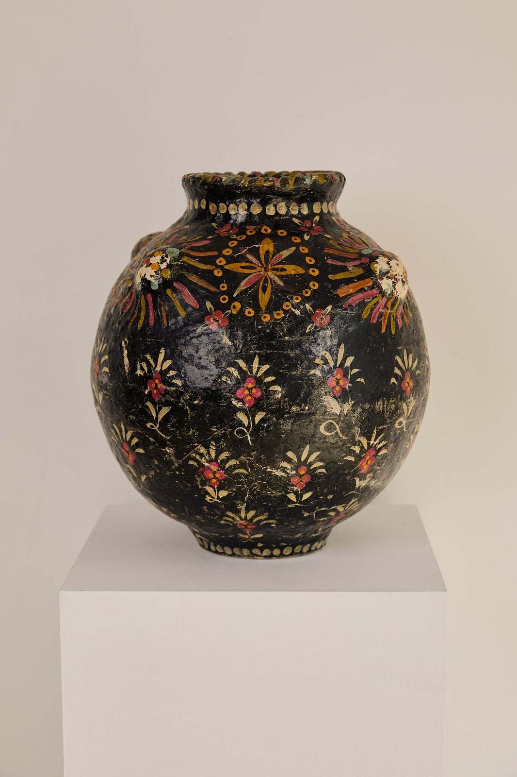 Block Print Floral Pot photo furniture