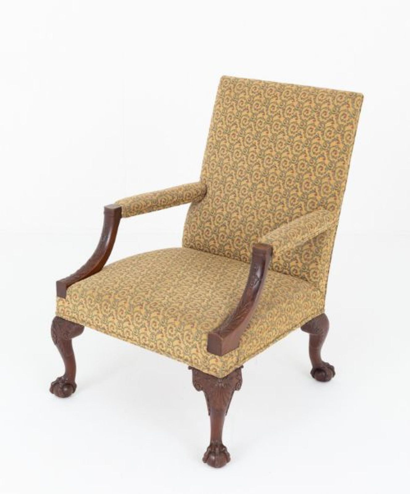 Georgian Revival Gainsborough Chair Armchair