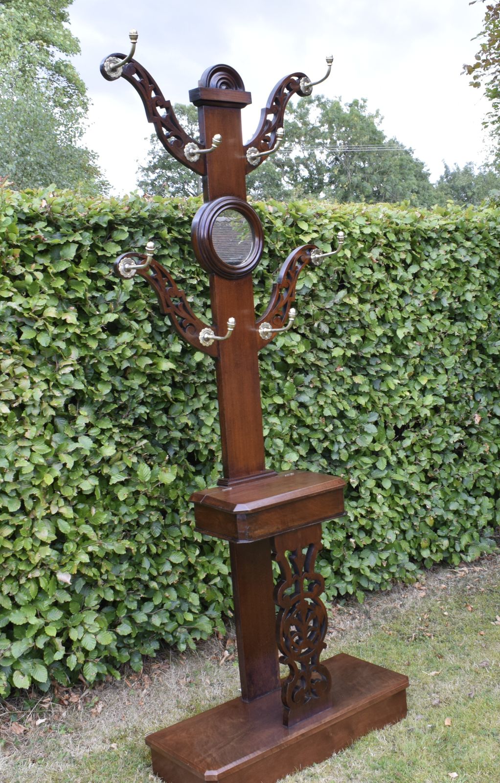 photo buy Victorian Walnut Hall Stand, 1800s