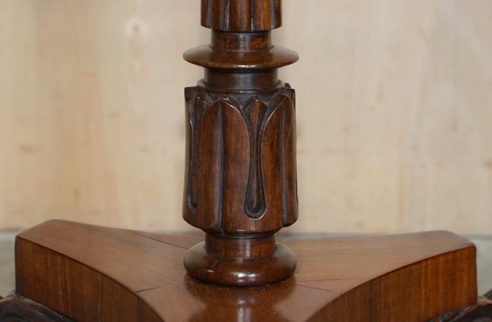 Important Antique Restored William IV 1830 Occasional Side End Wine Lamp Table photo 2350.0