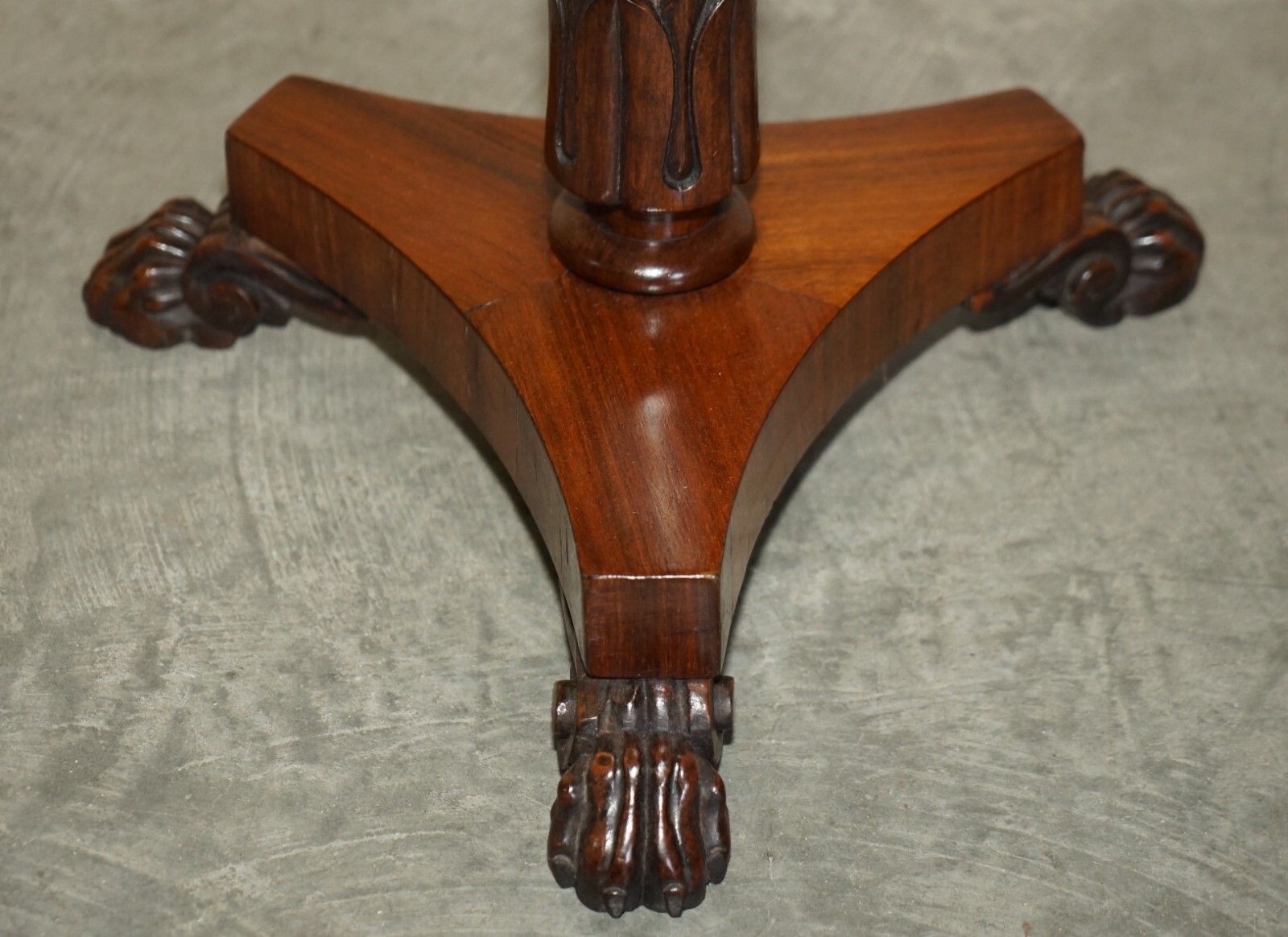 Important Antique Restored William IV 1830 Occasional Side End Wine Lamp Table photo vinterior