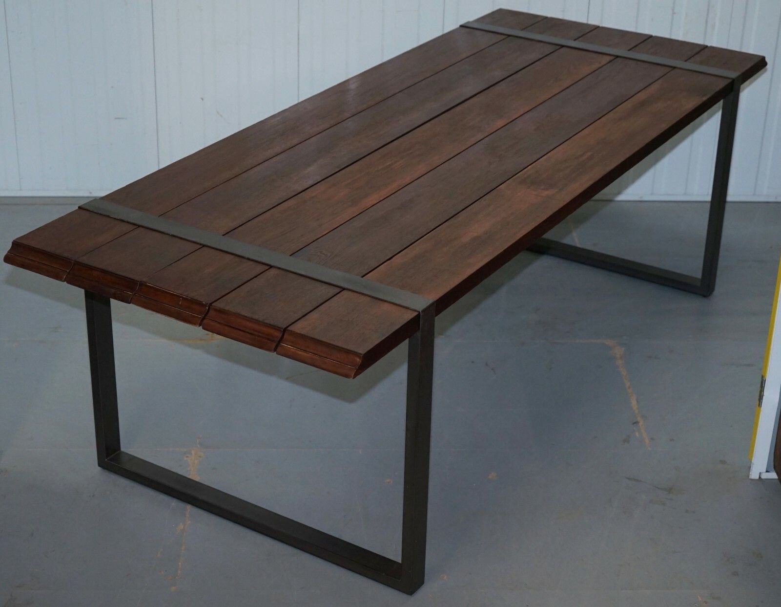 Rrp £4890 Garth Roberts Raw Dining Table Zanotta 7090 Adjustable Planks & Design photo Furniture