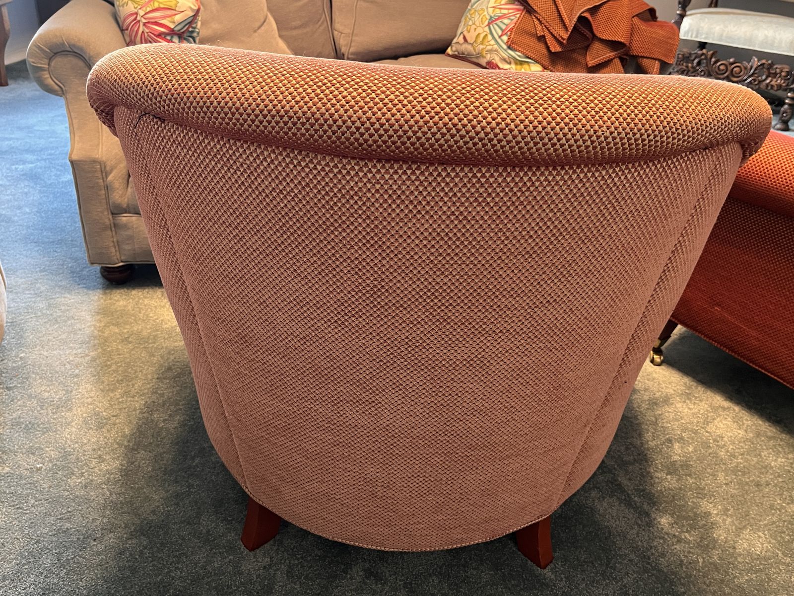 Pair Of Delightful Bucket Armchairs photo Furniture