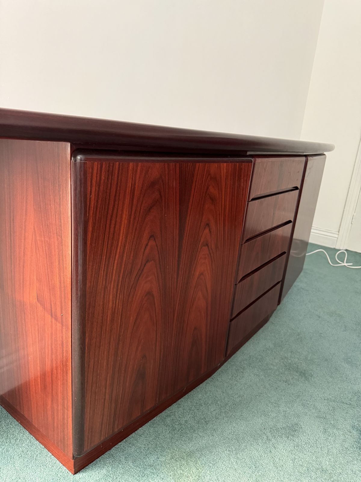 Skovby Danish Mid Century Rosewood Sideboard Credenza photo 700.0