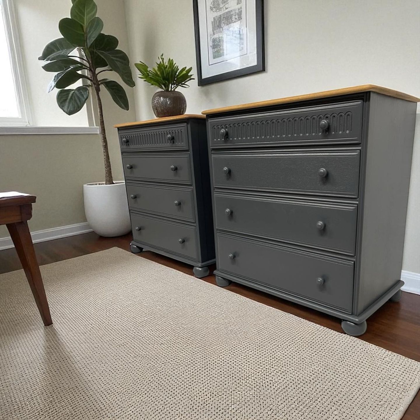 Stunning Oak Priory Chest Of Drawers photo furniture