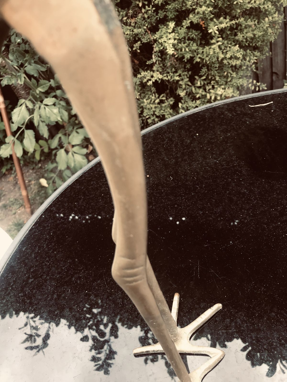 1970’s Pair Of Italian Mid Century Brass Crane Heron Flamingo Sculptures photo vinterior