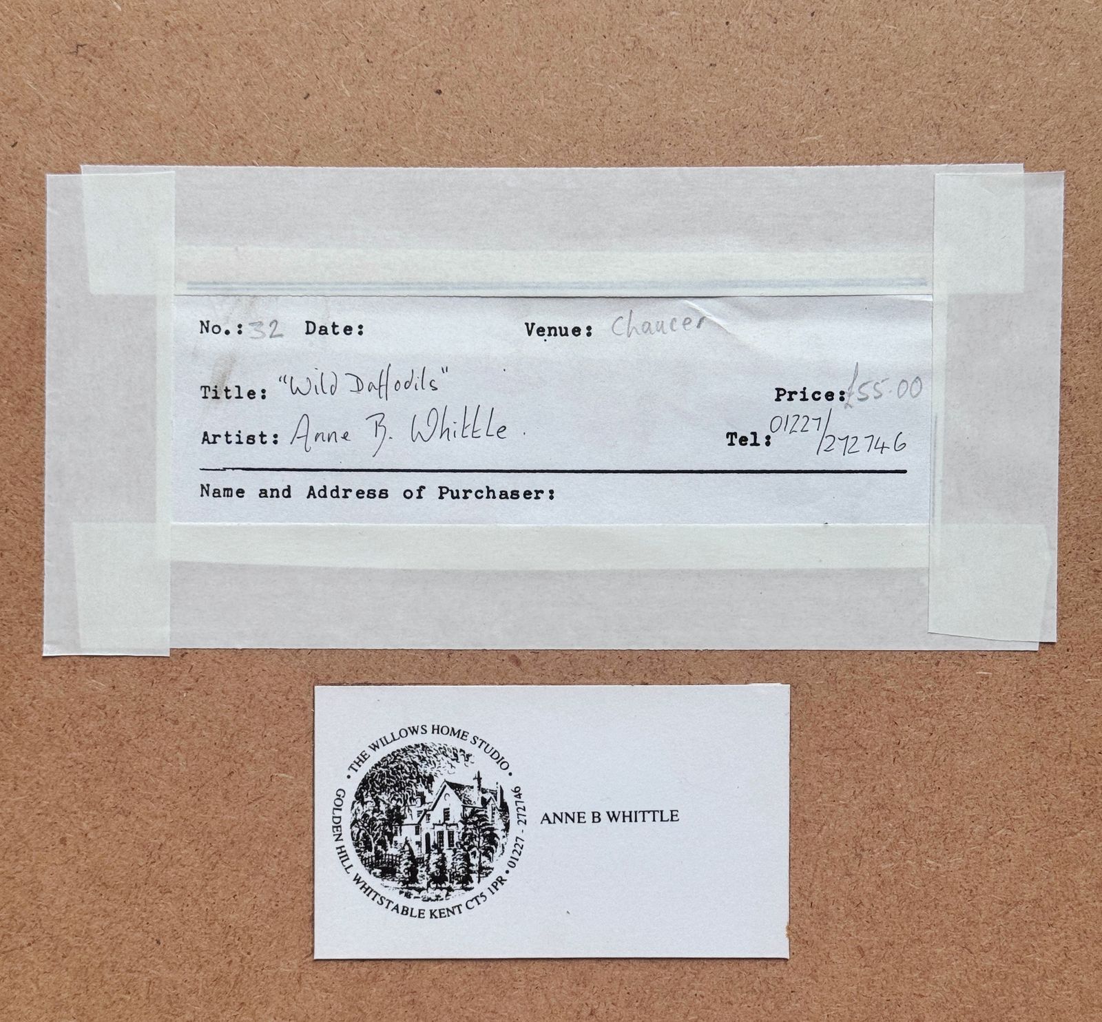 Wild Daffodils Pencil Signed Limited Edition Contemporary Print By Anne Whittle photo vinterior