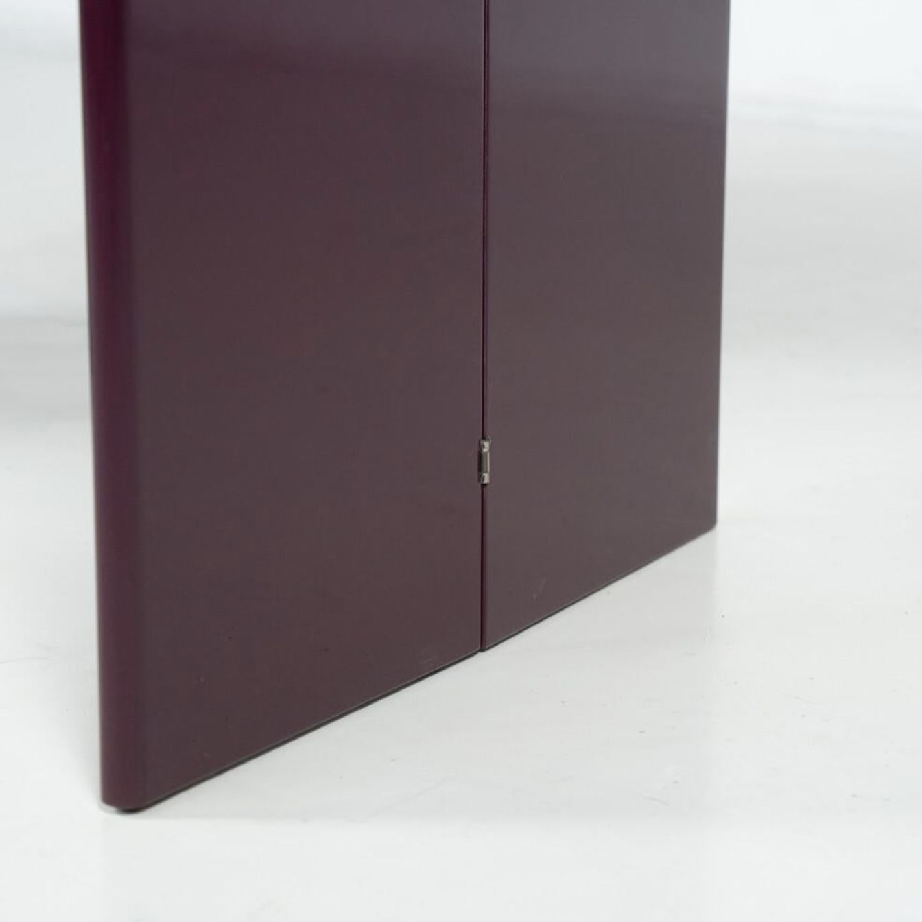 Purple Lacquered Wood “Antella” Console By Kazuhide Takahama For Gavina, 1980s photo furniture