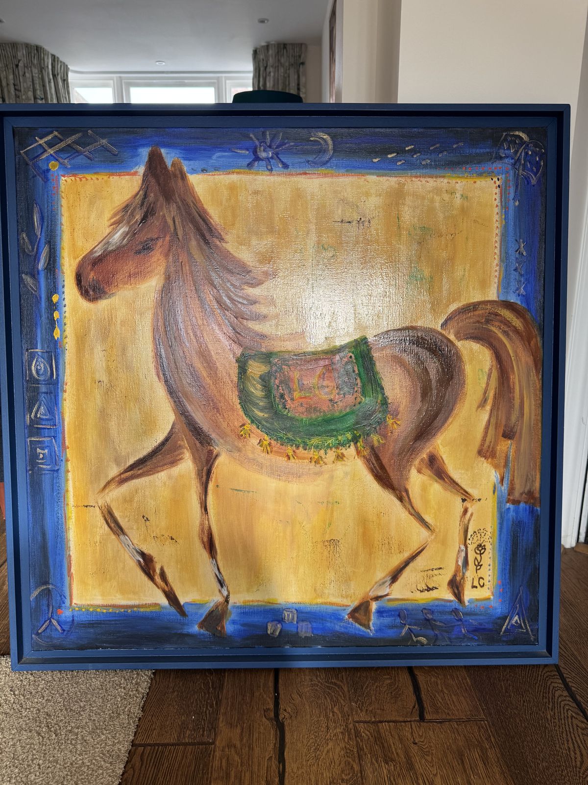 Contemporary Painting Of A Horse