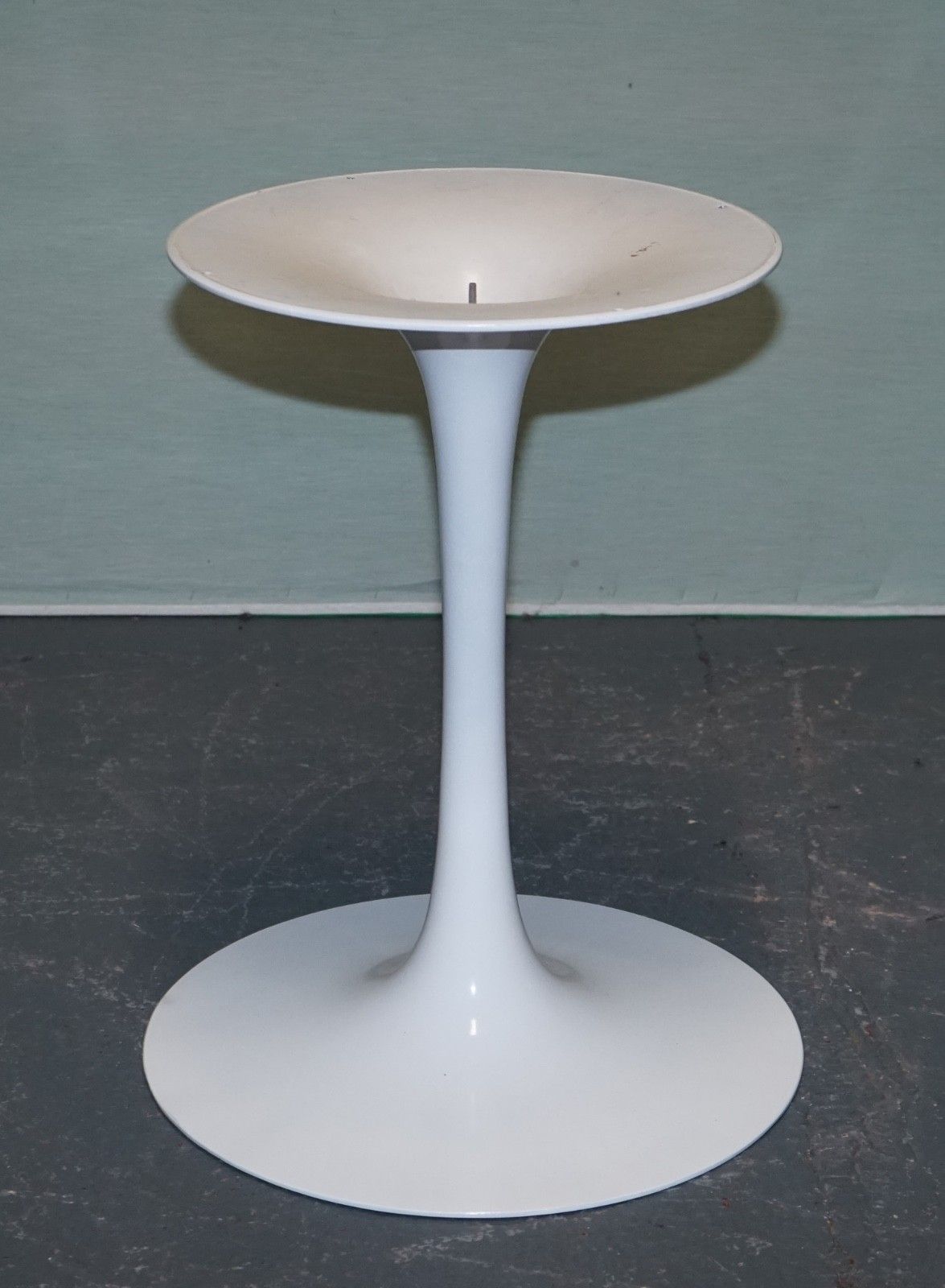 Furniture Vintage 1960s Arkana Tulip Dining Marble Top Table By Maurice Burke photo