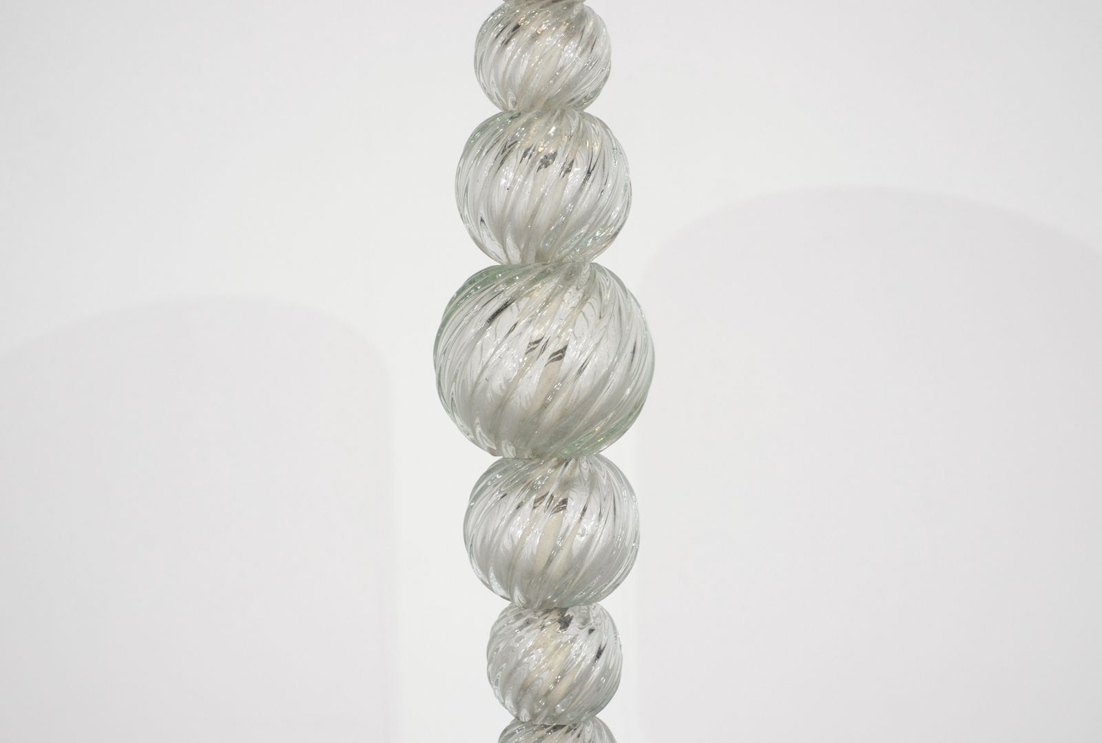 Floor Light In Murano And Bronze Attributed Attributed To Seguso Vetri, Italy.