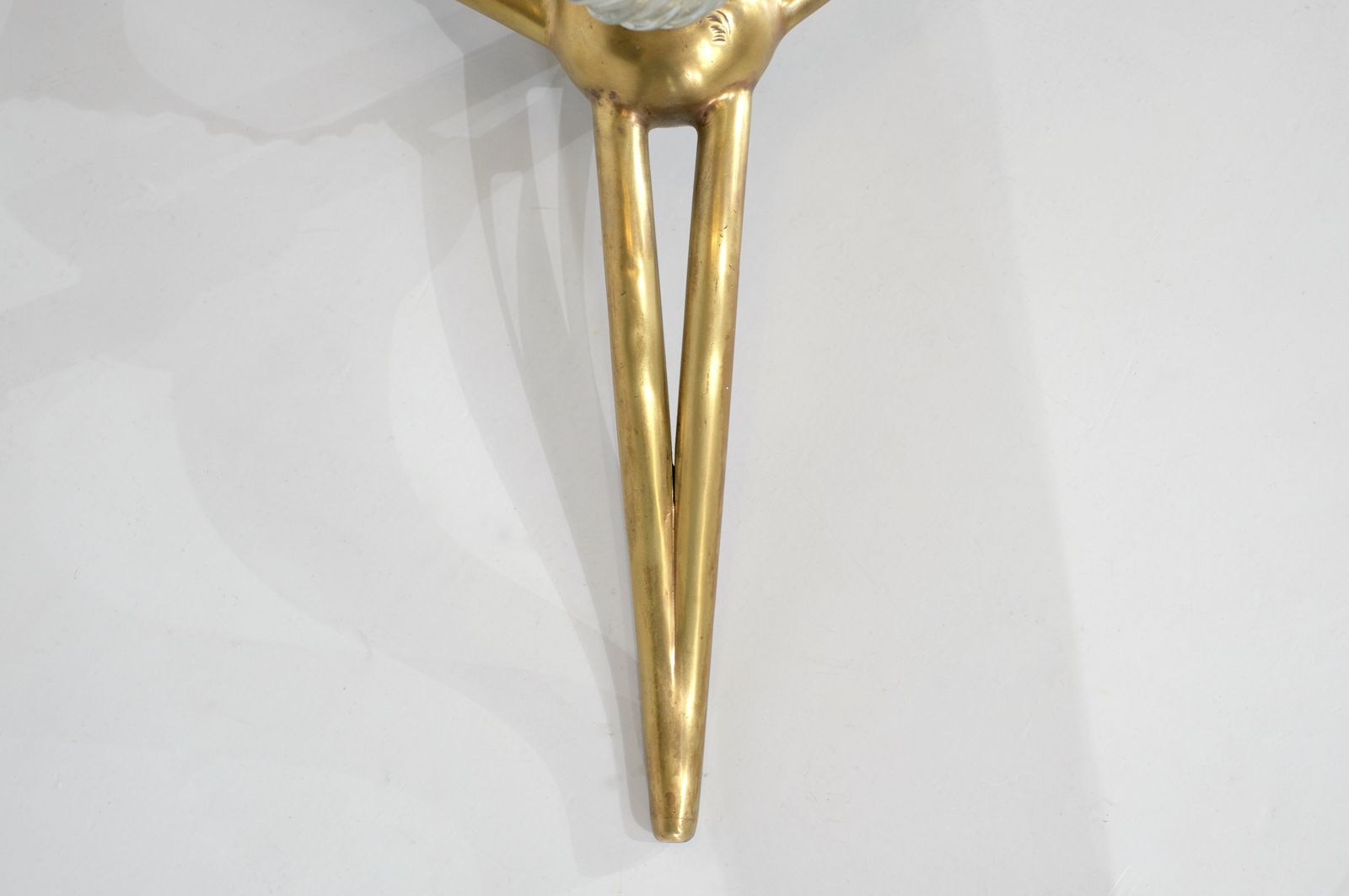 photo vintage Floor Light In Murano And Bronze Attributed Attributed To Seguso Vetri, Italy.
