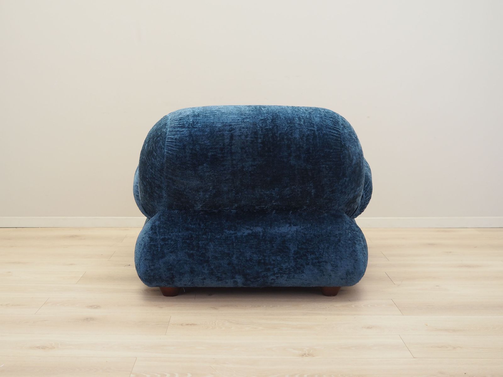 Blue Armchair, Italian Design, 1970s, Production: Italy photo vinterior