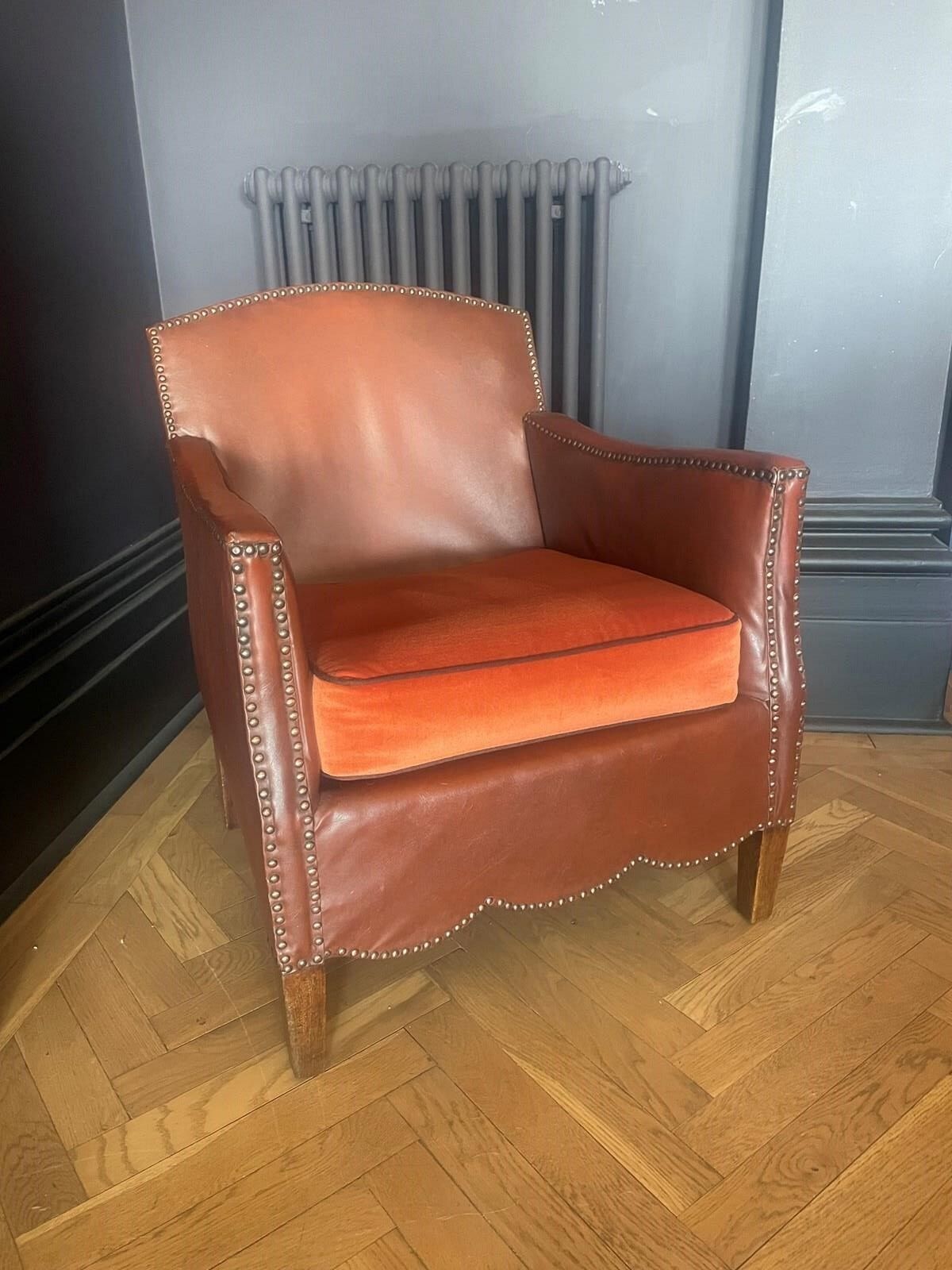 French Club Chair, Mid 20th Century photo furniture