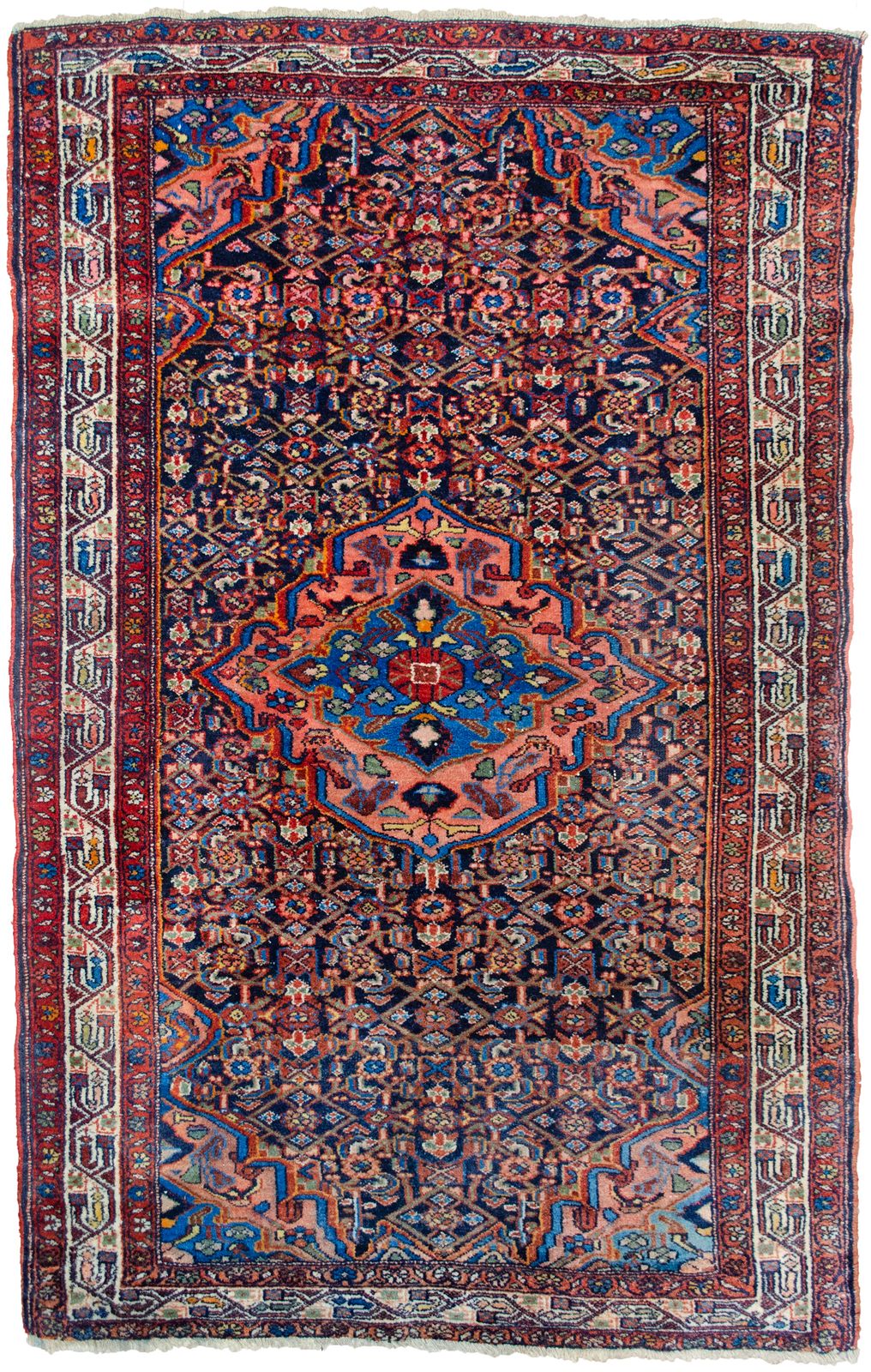 Antique Tajabad Rug 194x125cm