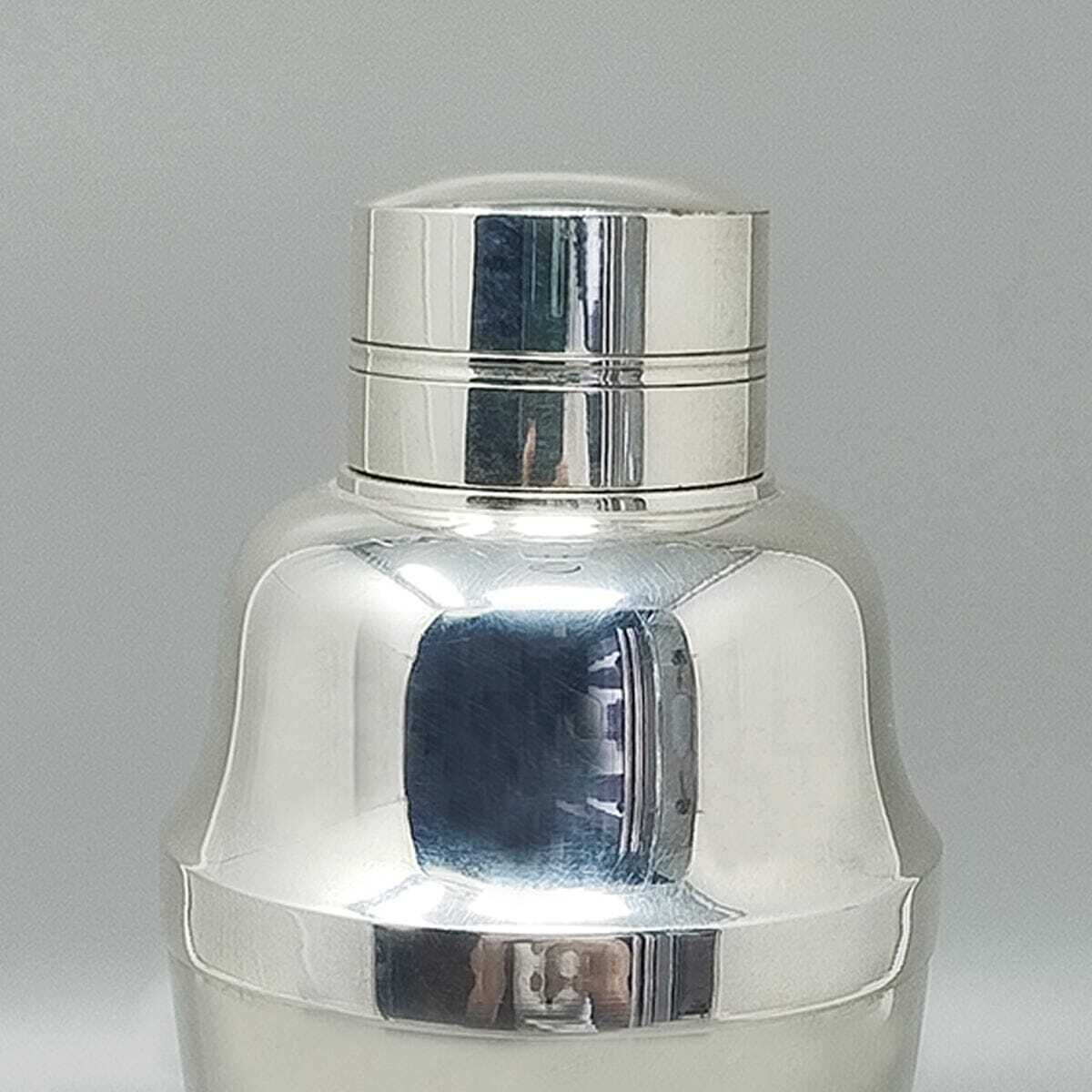 1950s Gorgeous Cocktail Shaker In Silver Plated. Made In France photo 364.0