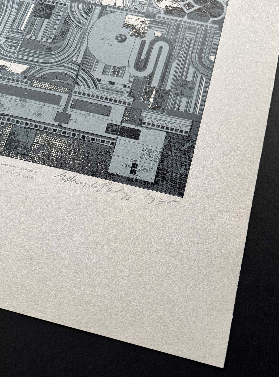 Eduardo Paolozzi From Early Italian Poets  (1975) photo Art