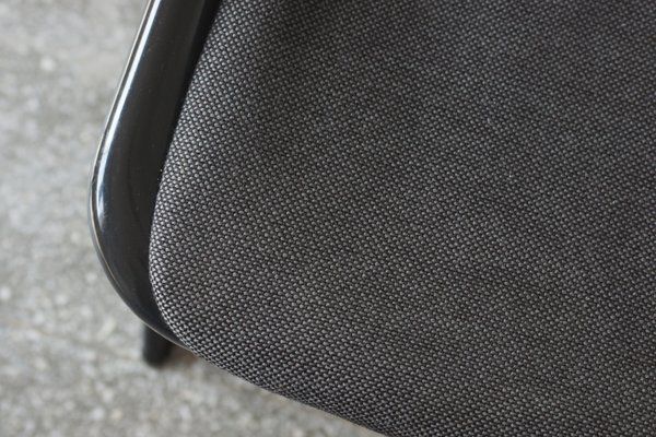 Black Dorsal Chair By G. Piretti & E. Ambas, Italy, 1980s photo vinterior