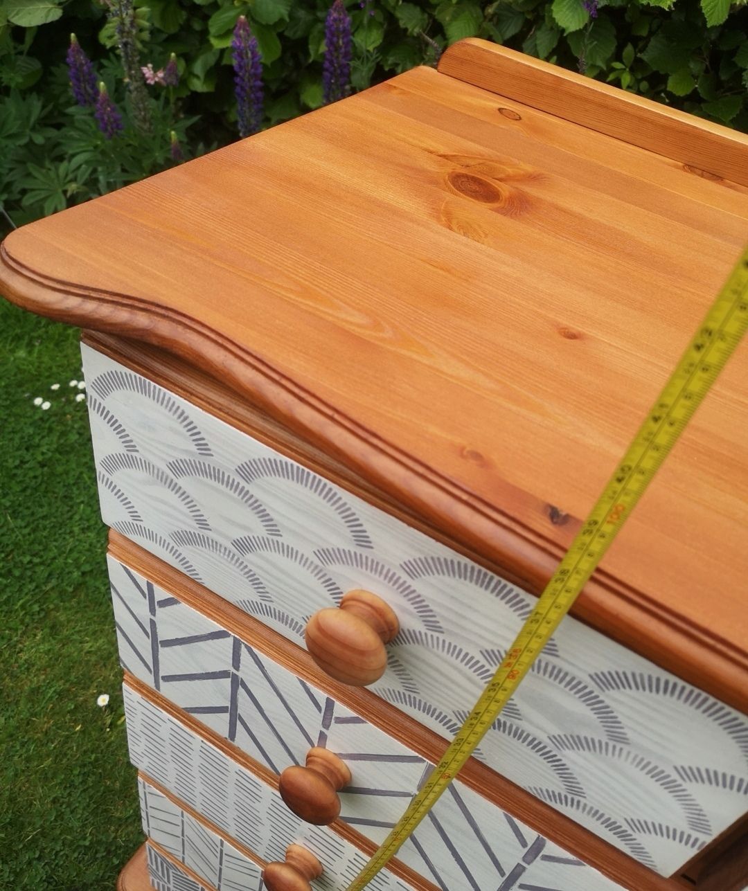 2 Over 4 Pine Chest Of Drawers photo vinterior
