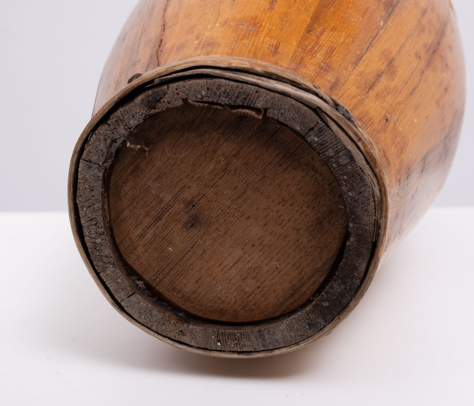 Curved Wooden Umbrella Stand 1960s France photo Home Decor