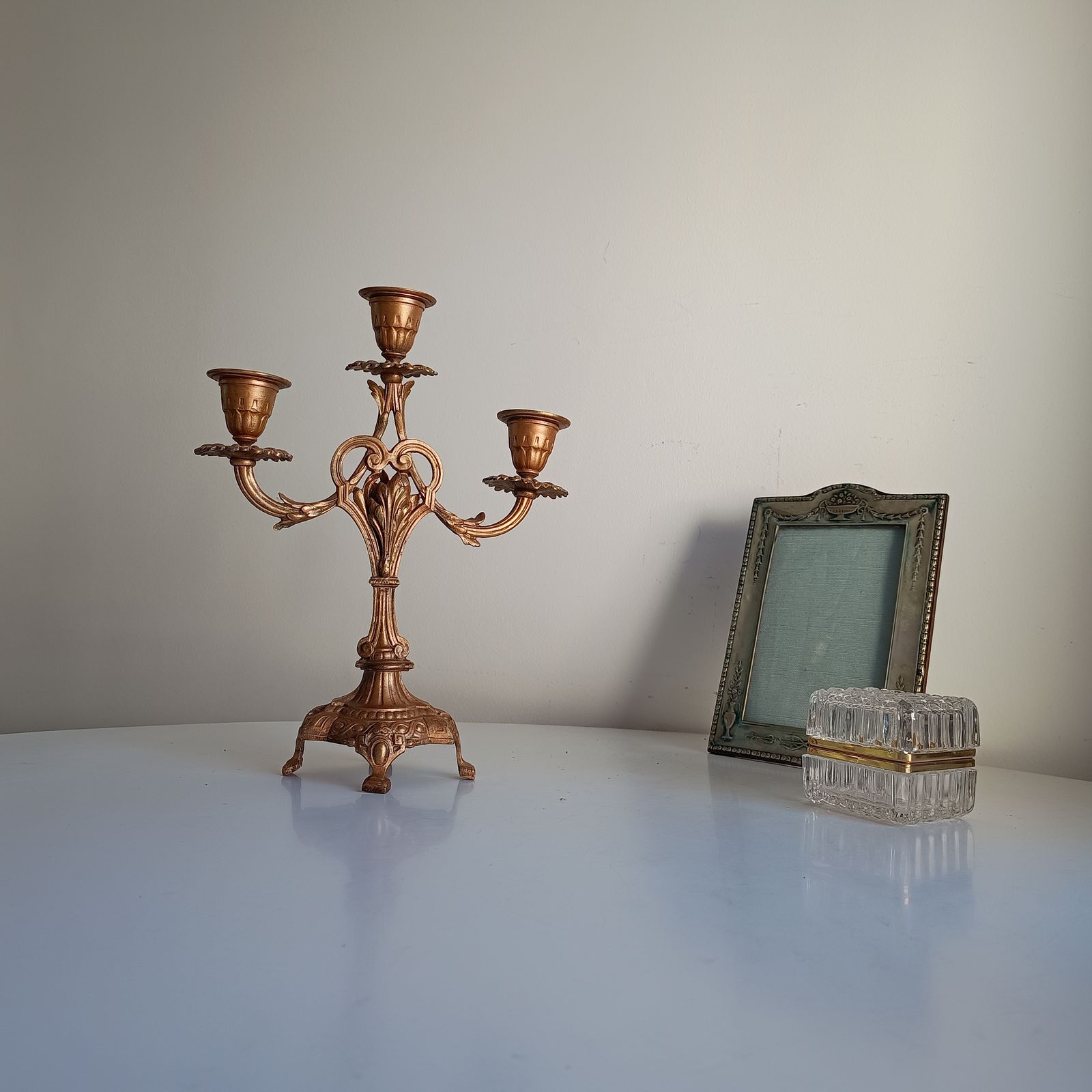 Art Nouveau Candle Holder In Bell Epoque Style photo furniture