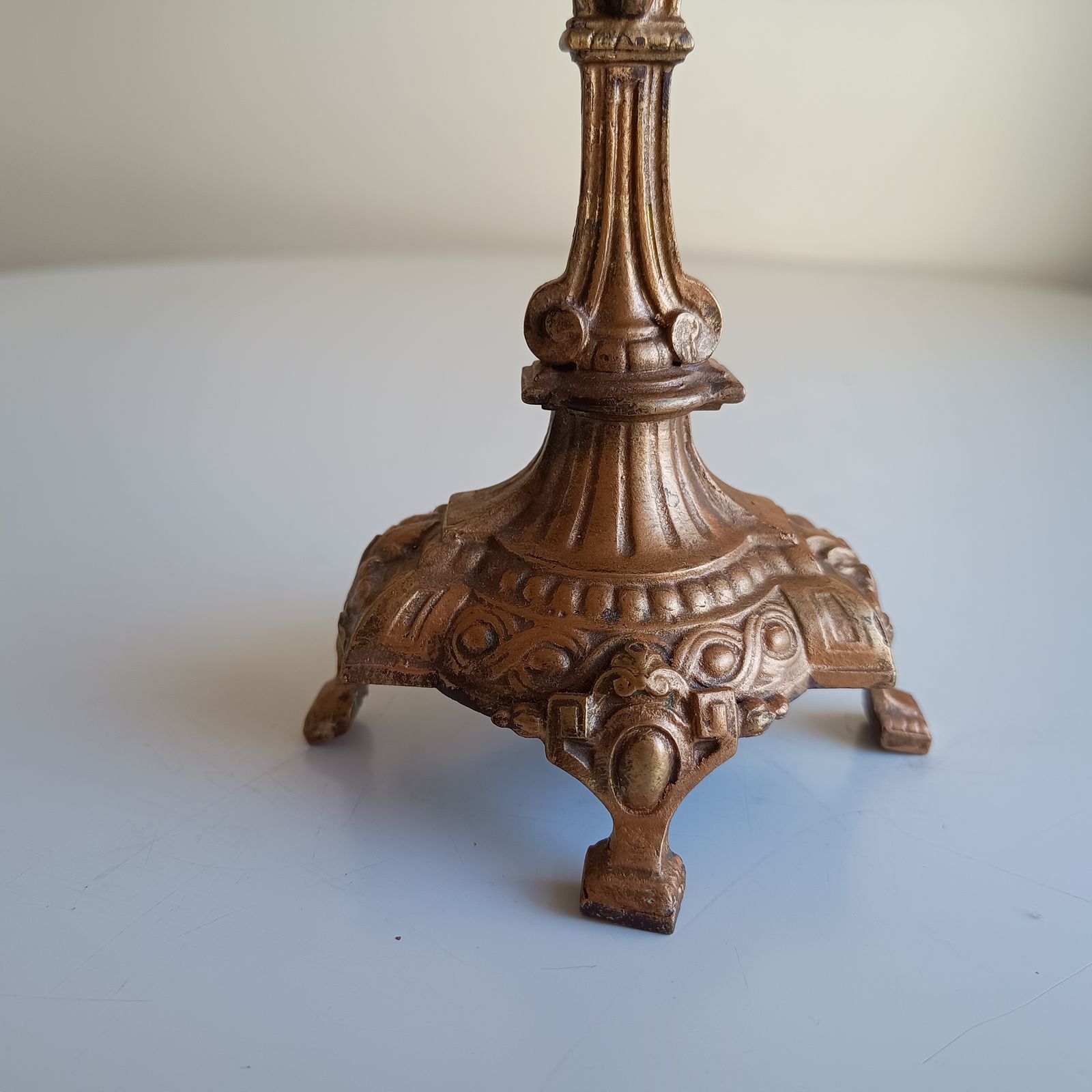 photo furniture Art Nouveau Candle Holder In Bell Epoque Style