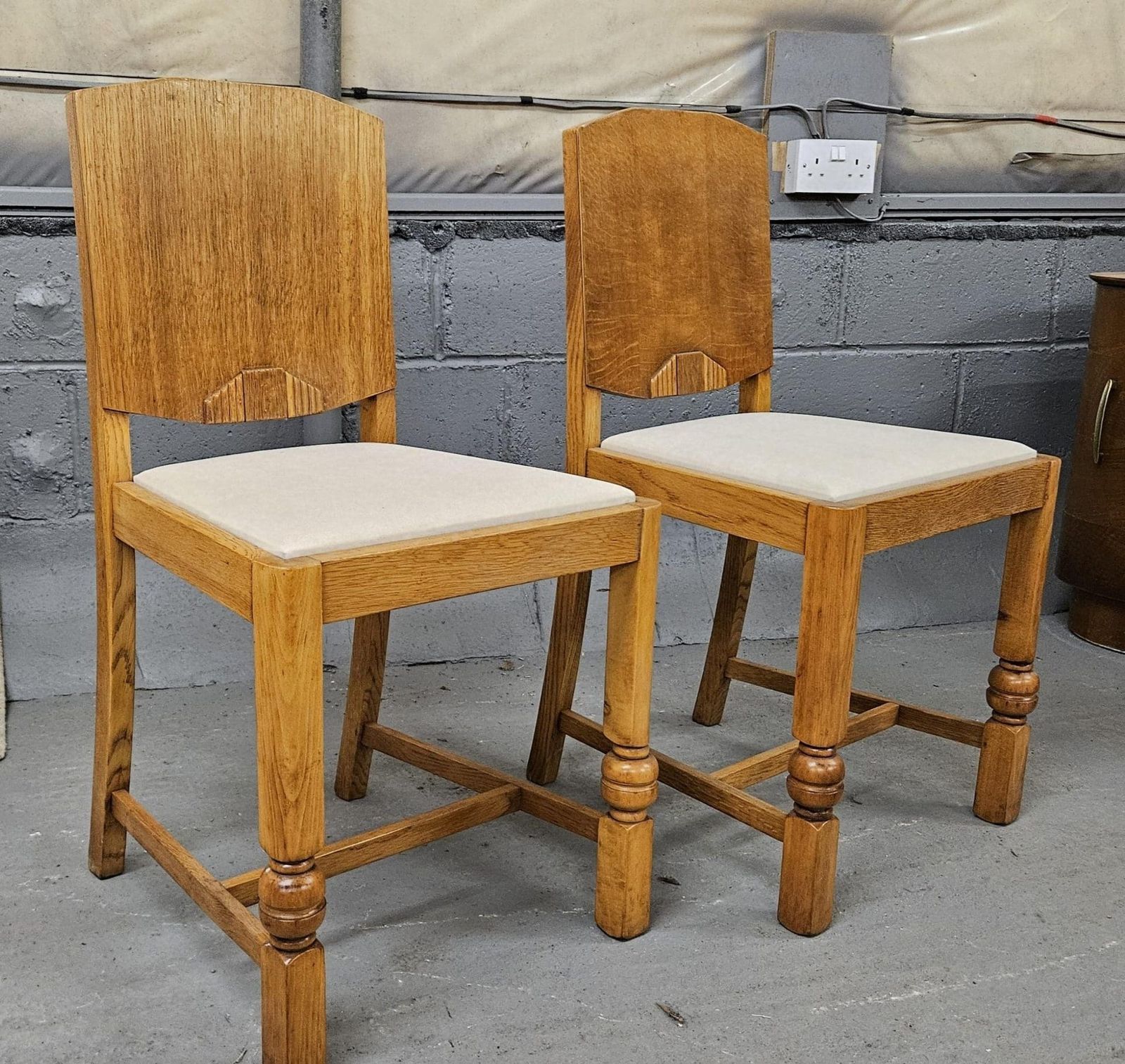 A Pair Of Art Deco Chairs, 1930s photo for sale