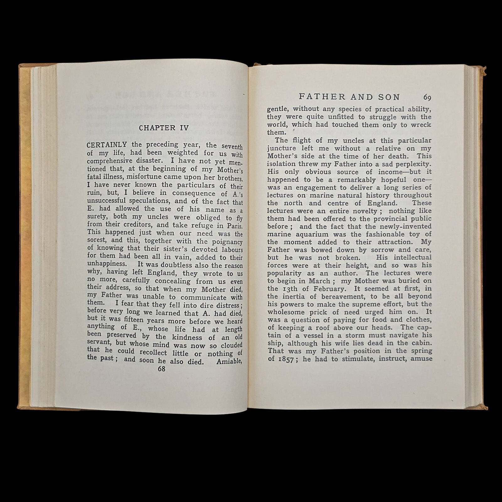 Vintage Book, Father And Son, Edmund Gosse, Memoir, Literary Classic, Circa 1935 photo buy