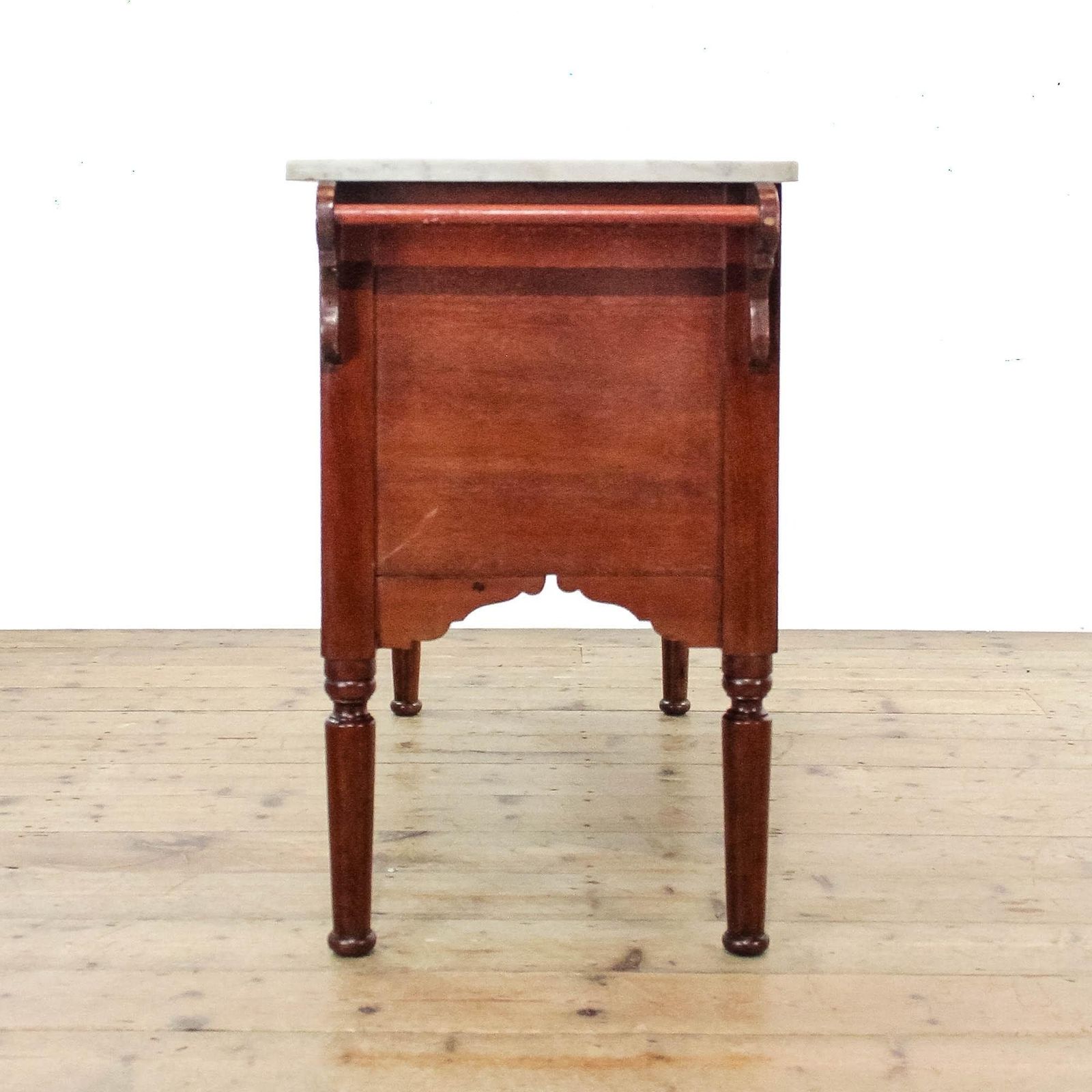 Antique Edwardian Marble Top Washstand | Antique Washstand | Marble Top | Bedroom Furniture | Antique (M 6273) photo Furniture
