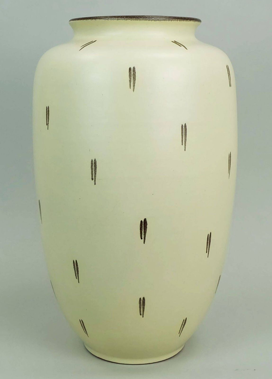 Large Mid Century Ceramic Floor Vase 1950s Fritz Van Daalen, Model 81/10a photo Home Decor