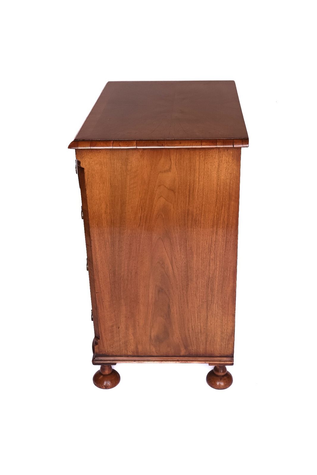 Walnut Queen Anne Style 4 Drawer Chest Circa 1920s photo buy