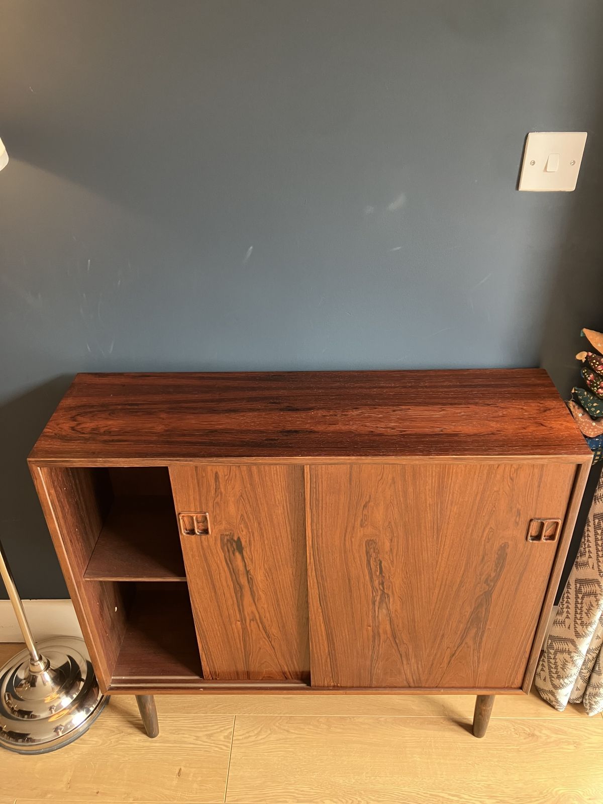 Mid Century Vintage Danish Horsens Rosewood Hall Console photo Furniture