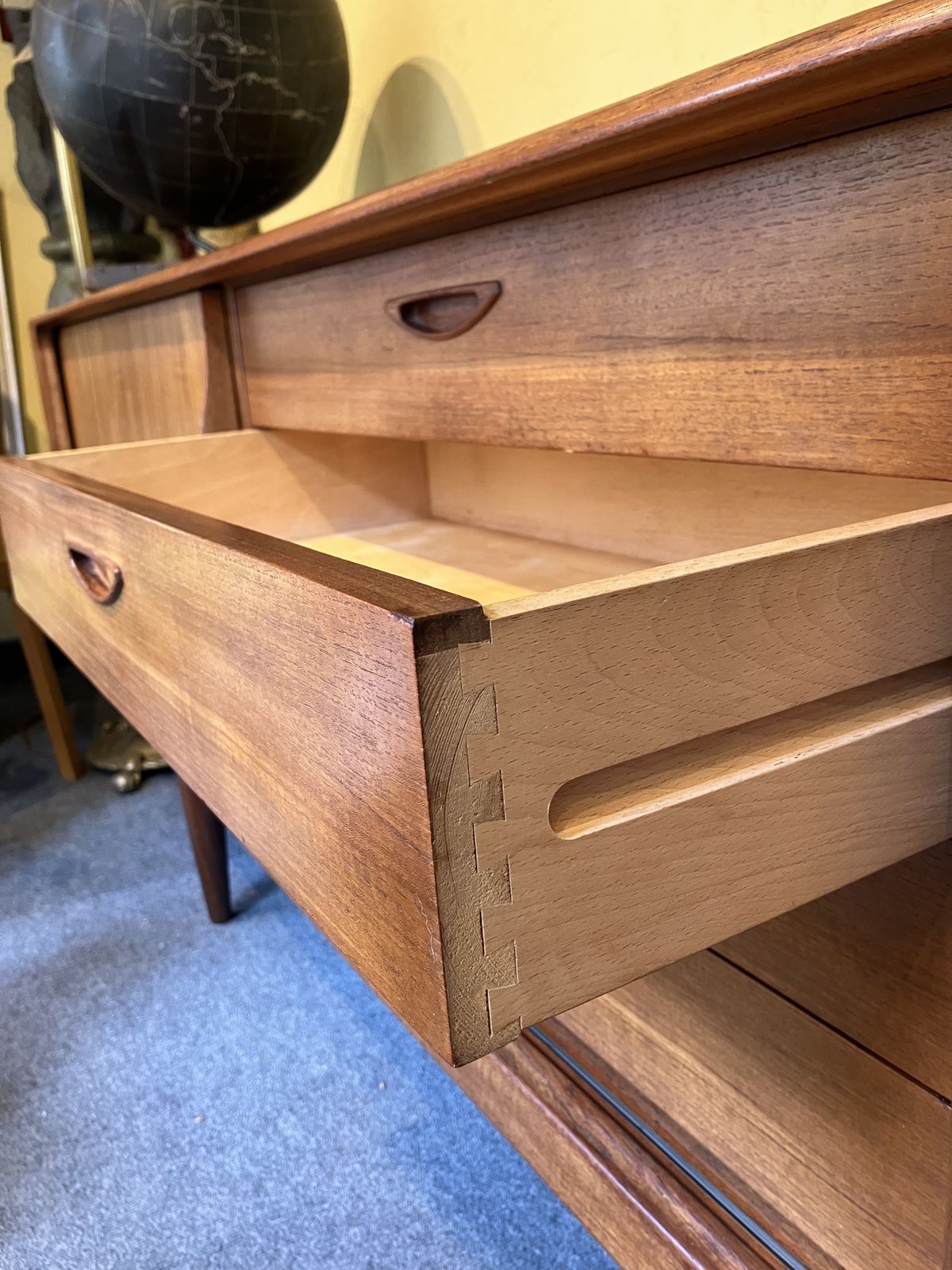 Original 1960s Sideboard By Clausen, Denmark photo vintage