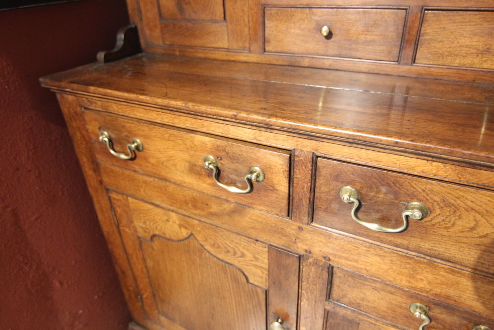 Fine 18th Century Snowdonia Welsh Oak Dresser& Plates photo furniture