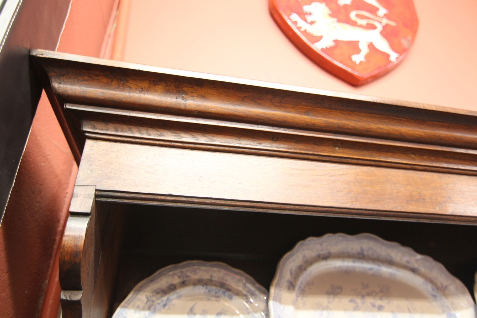 Fine 18th Century Snowdonia Welsh Oak Dresser& Plates photo vintage